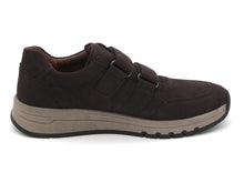 Afbeelding in Gallery-weergave laden, 221-29-002 Heren Klittenband Schoenen Comfort Waldlaufer 952302-182-031 Donkerbruin Wijdte H (3674)