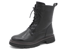 Afbeelding in Gallery-weergave laden, 172-99-042 Dames Hoge Schoenen Boot Plat Marco Tozzi 25207-001 Zwart (2726)