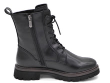 Afbeelding in Gallery-weergave laden, 172-99-042 Dames Hoge Schoenen Boot Plat Marco Tozzi 25207-001 Zwart (2726)