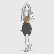 Afbeelding in Gallery-weergave laden, 95-66933-010 Lederwaren Dames Schoudertas Klein Enrico Benetti 66922-010 Donkerbeige (1034)