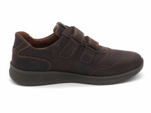 Afbeelding in Gallery-weergave laden, 221-29-003 Heren Klittenband Schoenen Comfort Waldlaufer 686301-158-216 Donkerbruin Wijdte K (3675)