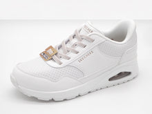 Afbeelding in Gallery-weergave laden, 142-01-004 Dames Instappers Sportief Skechers Uno Banksia Luxe 177118 WHT Wit (3638)