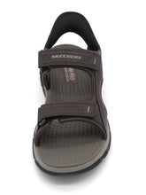 Afbeelding in Gallery-weergave laden, 252-29-012 Heren Sandalen Sportief Skechers Tresmen-Reece 205289 CHOC Donkerbruin (3647)