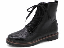 Afbeelding in Gallery-weergave laden, 172-95-013 Dames Hoge Schoenen Boot Plat Remonte D2Q71-03 Zwart Lak (3341)
