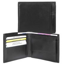 Afbeelding in Gallery-weergave laden, 92-67581-9 Lederwaren Heren Portemonnee Bilfolds HJ de Rooy 67-Serie 67581 Zwart (3056)