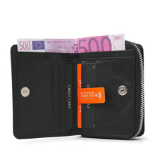 Afbeelding in Gallery-weergave laden, 91-67165-9 Dames Dames Portemonnee Ritsvak HJ de Rooy 67 Serie 67165 Zwart (3062)