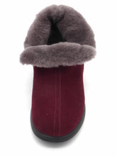 Afbeelding in Gallery-weergave laden, 193-39-002 Dames Pantoffel-Gesloten Gevoerd Rohde 2515-41 Donkerrood (2871)