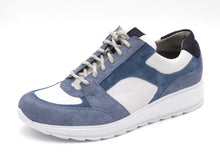 Afbeelding in Gallery-weergave laden, 131-75-009 Dames Veterschoenen Comfort Durea 6315-685-2128 Middenblauw Wijdte H (3516)