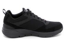 Afbeelding in Gallery-weergave laden, 232-99-005 Heren Veterschoenen Sportief Skechers Arch Fit Servitica 232101 BBK Zwart  (2018)