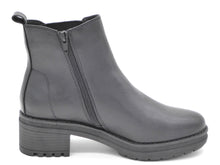 Afbeelding in Gallery-weergave laden, 172-99-010 Dames Hoge Schoenen Boot Plat Jana 26460-022 Zwart Wijdte H (2195)