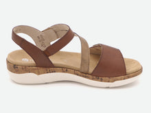 Afbeelding in Gallery-weergave laden, 152-25-001 Dames Sandalen Sportief Remonte R6860-24 Middenbruin (2605)