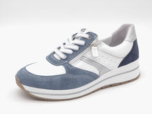 Afbeelding in Gallery-weergave laden, 131-75-011 Dames Veterschoenen Comfort Sens 1220-11679-007 Middenblauw Wijdte H (3526)