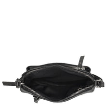 Afbeelding in Gallery-weergave laden, 95-66919-001 Lederwaren Dames Schoudertas Klein Enrico Benetti 66919-001 Zwart (1065)