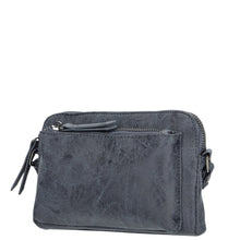 Afbeelding in Gallery-weergave laden, 95-66919-002 Lederwaren Dames Schoudertas Klein Enrico Benetti 66919-002 Donkerblauw (1066)