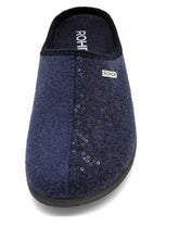 Afbeelding in Gallery-weergave laden, 182-79-003 Dames Pantoffel-Muilen Ongevoerd Rohde 6550-55 Donkerblauw (1711)