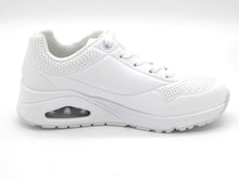 Afbeelding in Gallery-weergave laden, 132-01-003 Dames Veterschoenen Sportief Skechers Uno Stand on Air 73690 W Wit (506)