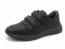 Afbeelding in Gallery-weergave laden, 221-99-006 Heren Klittenband Schoenen Comfort Waldlaufer 662304-199-001 Zwart Wijdte K (3688)