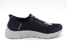 Afbeelding in Gallery-weergave laden, 242-79-013 Heren Instappers Sportief Skechers Go Walk Flex-Hands Up 216324 NVY Donkerblauw (3651)