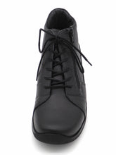 Afbeelding in Gallery-weergave laden, 172-99-052 Dames Hoge Schoenen Boot Plat Wolky Why 0660671-000 Zwart  (2836)