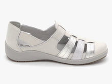 Afbeelding in Gallery-weergave laden, 111-11-003 Dames Bandschoenen Comfort Suave 18507T1 Lichtbeige (2625)