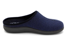 Afbeelding in Gallery-weergave laden, 182-79-003 Dames Pantoffel-Muilen Ongevoerd Rohde 6550-55 Donkerblauw (1711)