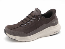 Afbeelding in Gallery-weergave laden, 142-29-001 Dames Instappers Sportief Skechers Contour Foam-Natural Ease 150507 CHOC Donkerbruin (3814)