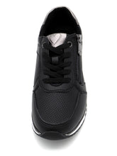 Afbeelding in Gallery-weergave laden, 133-99-025 Dames Veterschoenen Sneaker Marco Tozzi 23782-091 Zwart (2118)