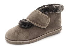 Afbeelding in Gallery-weergave laden, 192-19-007 Dames Pantoffel-Gesloten Ongevoerd Relax SE20-03-5 Donkerbeige (3464)