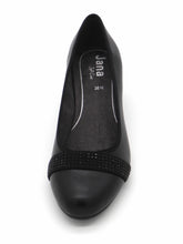 Afbeelding in Gallery-weergave laden, 101-99-016 Dames Hakschoenen Pumps Jana 22466-001 Zwart Wijdte H (3690)