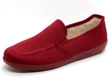 Afbeelding in Gallery-weergave laden, 193-35-001 Dames Pantoffel-Gesloten Gevoerd Rohde 2224-43 Middenrood (2086)