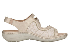 Afbeelding in Gallery-weergave laden, 151-15-001 Dames Sandalen Comfort Remonte D7647-94 Middenbeige (2220)