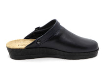 Afbeelding in Gallery-weergave laden, 181-79-001 Dames Pantoffel-Muilen Leer Rohde 1440-56 Donkerblauw (654)