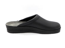 Afbeelding in Gallery-weergave laden, 281-99-003 Heren Pantoffel-Muilen Leer Rohde 1515-90 Zwart Wijdte H (1334)