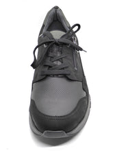 Afbeelding in Gallery-weergave laden, 231-99-002 Heren Veterschoenen Comfort Waldlaufer 710003-401-635 Zwart Wijdte H (1415)
