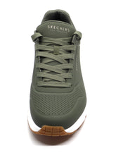 Afbeelding in Gallery-weergave laden, 232-69-001 Heren Veterschoenen Sportief Skechers Uno Stand on Air 52458 OLV Donkergroen (2396)