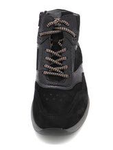 Afbeelding in Gallery-weergave laden, 172-99-023 Dames Hoge Schoenen Boot Plat Durea 9778-605-0685 Zwart Wijdte H (2084)