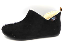 Afbeelding in Gallery-weergave laden, 193-99-004 Dames Pantoffel-Gesloten Gevoerd Q-Fit Madrid 3300.2.006 Zwart  (2373)