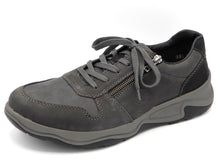 Afbeelding in Gallery-weergave laden, 232-82-001 Heren Veterschoenen Sportief Rieker B8612-45 Donkergrijs Wijdte H (1837)