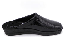 Afbeelding in Gallery-weergave laden, 181-95-001 Dames Pantoffel-Muilen Leer Rohde 2299-90 Zwart Lak (278)