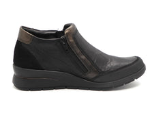 Afbeelding in Gallery-weergave laden, 172-99-013 Dames Hoge Schoenen Boot Plat Rieker L4851-00 Zwart  (2229)