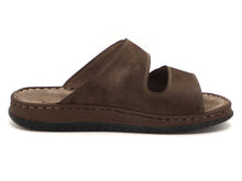 Afbeelding in Gallery-weergave laden, 261-29-001 Heren Open Slippers Comfort Rohde 6240-72 Donkerbruin (2425)