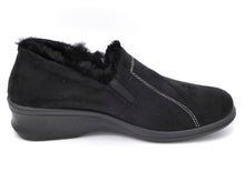 Afbeelding in Gallery-weergave laden, 193-99-001 Dames Pantoffel-Gesloten Gevoerd Rohde 2516-90 Zwart (1701)