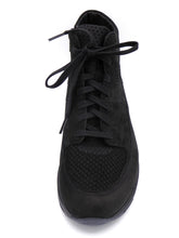 Afbeelding in Gallery-weergave laden, 172-99-054 Dames Hoge Schoenen Boot Plat Durea 9684-685-9165 Zwart Wijdte H (363)