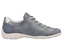 Afbeelding in Gallery-weergave laden, 133-75-005 Dames Veterschoenen Sneaker Remonte R3410-14 Middenblauw (2076)