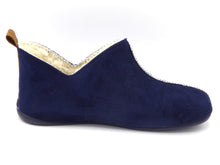 Afbeelding in Gallery-weergave laden, 193-79-005 Dames Pantoffel-Gesloten Gevoerd Q-Fit Madrid 3300.2.002 Donkerblauw  (1597)