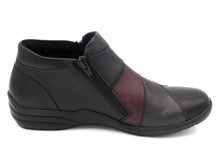 Afbeelding in Gallery-weergave laden, 172-91-001 Dames Hoge Schoenen Boot Plat Remonte R7674-02 Zwart Combi Wijdte H (756)