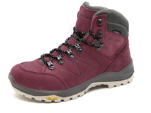 Afbeelding in Gallery-weergave laden, 179-39-002 Dames Hoge Schoenen Wandelboot Grisport Boston Mid 14451-119 Donkerrood  (1979)