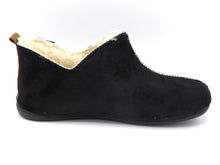 Afbeelding in Gallery-weergave laden, 193-99-004 Dames Pantoffel-Gesloten Gevoerd Q-Fit Madrid 3300.2.006 Zwart  (2373)