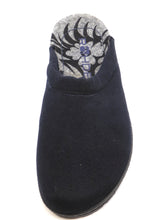 Afbeelding in Gallery-weergave laden, 183-79-001 Dames Pantoffel-Muilen Gevoerd Rohde 2291-50 Donkerblauw (2263)