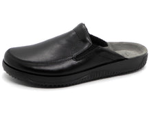 Afbeelding in Gallery-weergave laden, 281-99-009 Heren Pantoffel-Muilen Leer Rohde 2776-90 Zwart (1614)